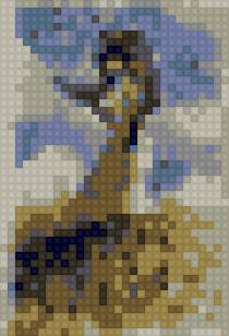 chica del paraguas - monet - предпросмотр