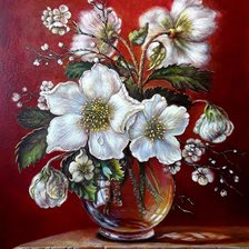 Схема вышивки «Анемоны»