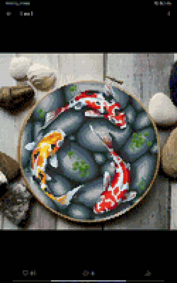 Рыбки гои - гои, карп - предпросмотр