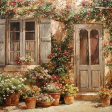 Схема вышивки «paisajes»