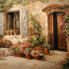 Схема вышивки «paisajes»