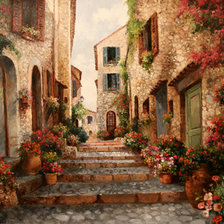 Схема вышивки «paisajes»