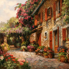 Схема вышивки «paisajes»