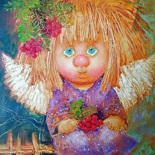 Схема вышивки «СИМПАТИЧНЫЙ АНГЕЛОК»