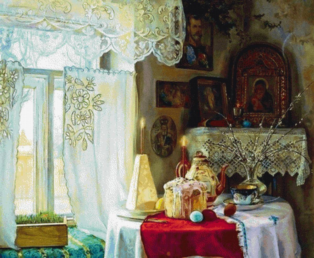 Светлая Пасха. Каверзнев - предпросмотр