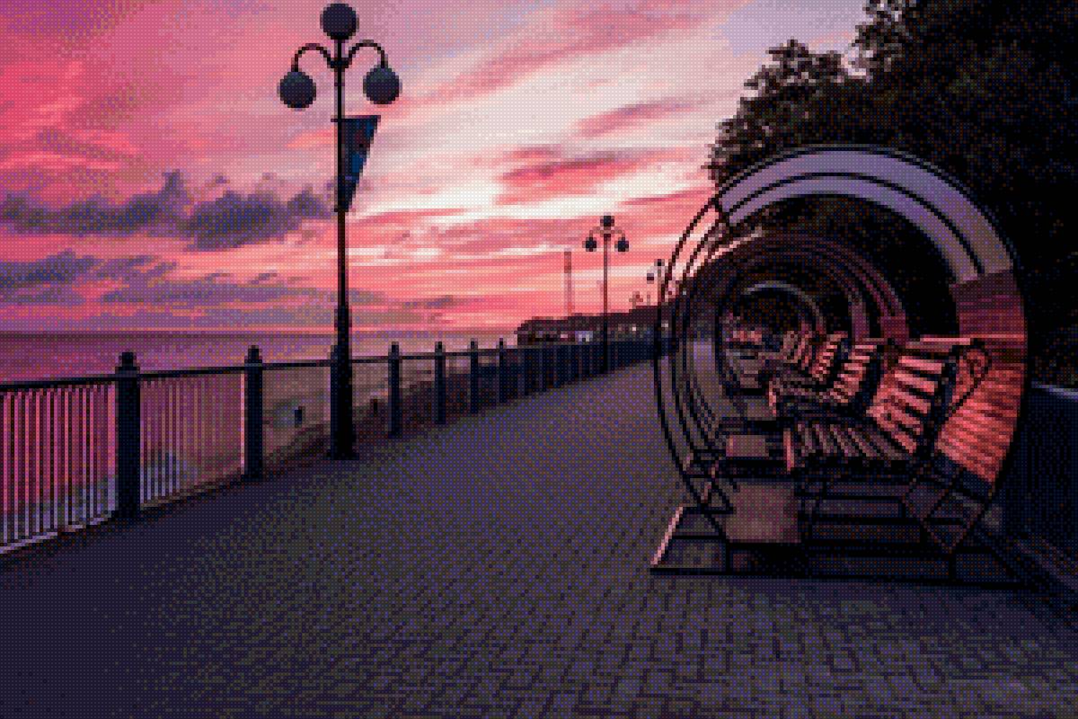 Закат Светлогорск - предпросмотр