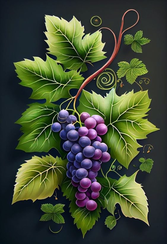 Виноград - оригинал