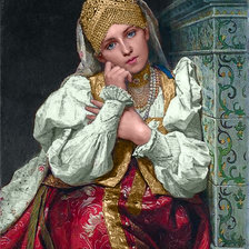 Схема вышивки «Аленький цветок»