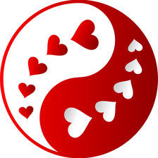 Схема вышивки «сердце»