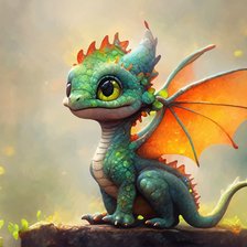 Схема вышивки «Дракон»