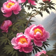 Схема вышивки «4321»