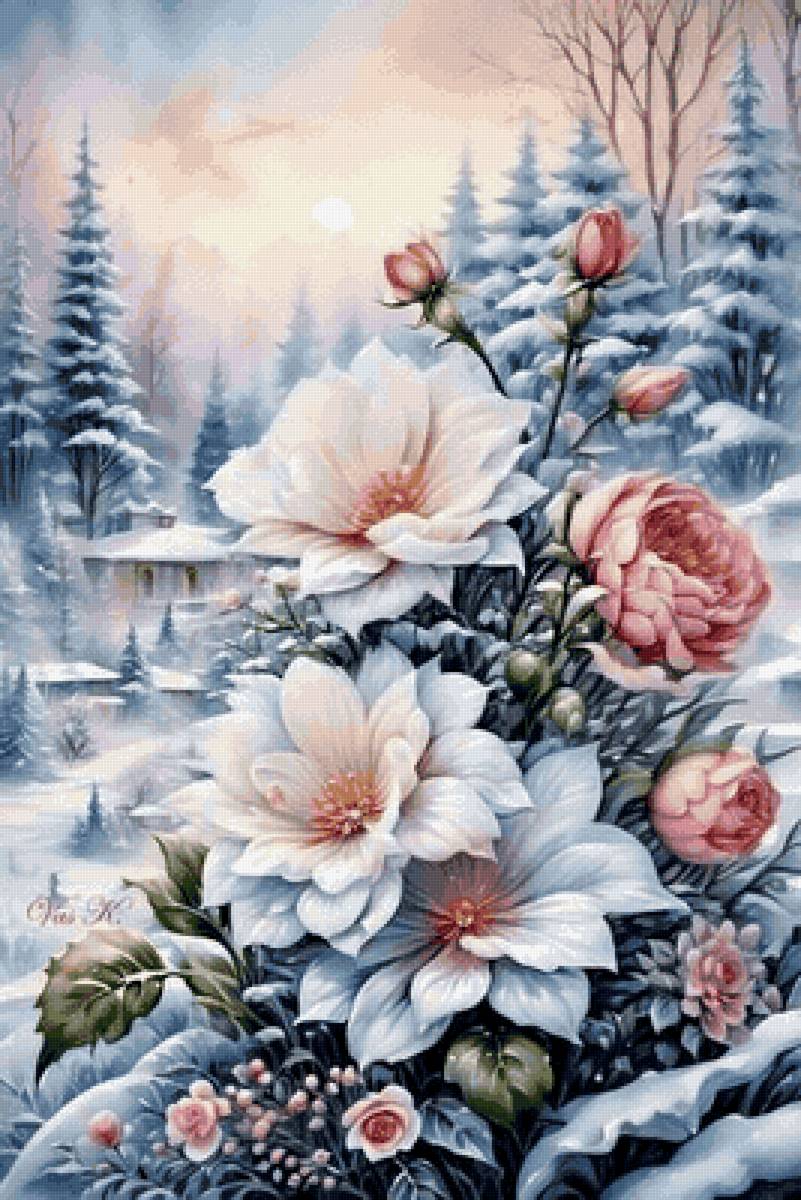 Снежная красота - предпросмотр