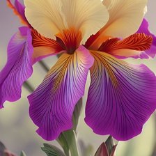 Схема вышивки «Ирис»