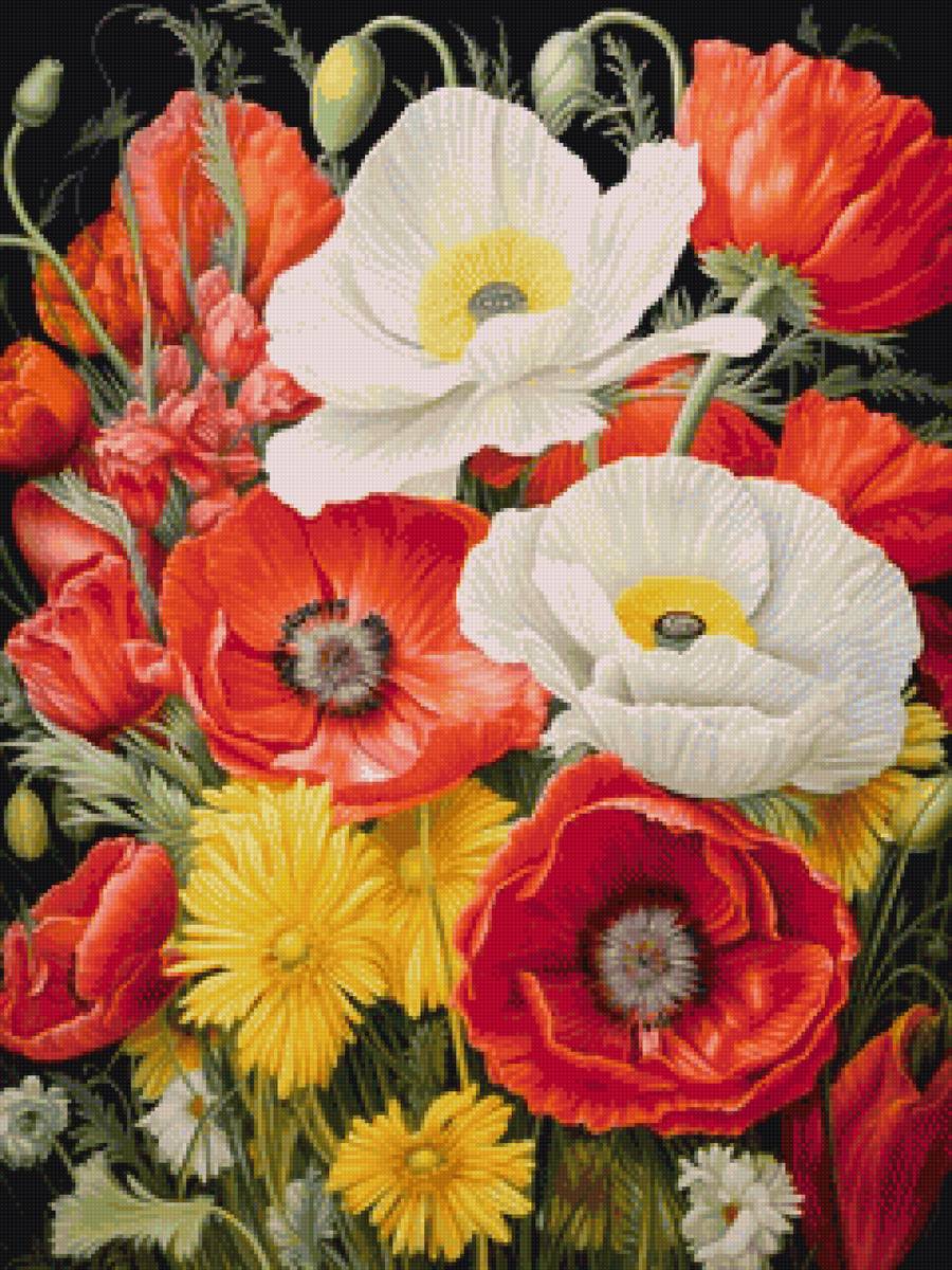 Маки - маки, цветы - предпросмотр