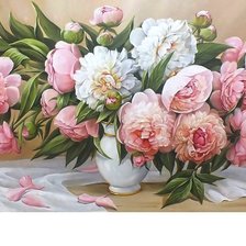 Схема вышивки «Цветы»