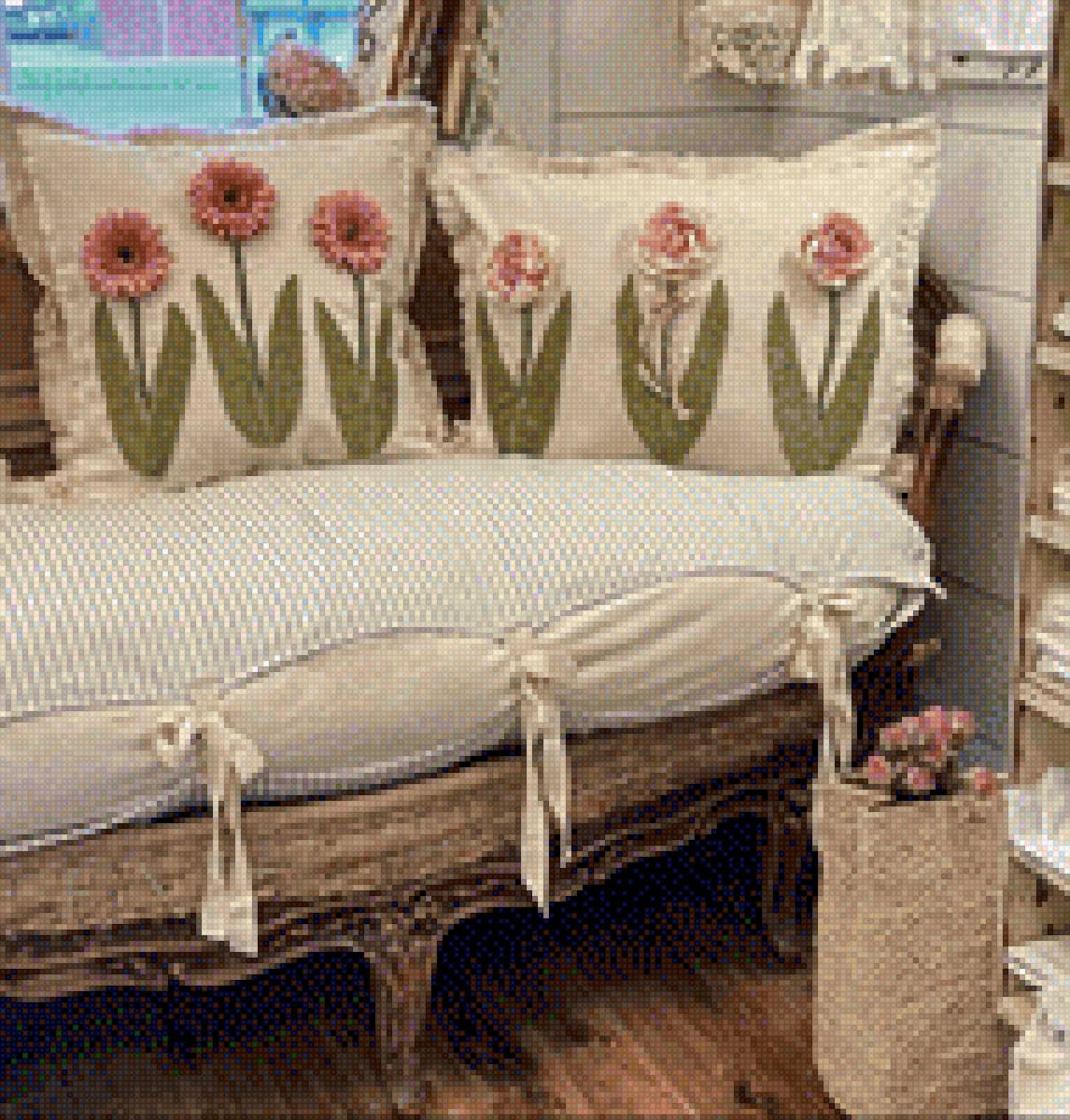 Shabby chic - «потертый шик», дизайн - предпросмотр