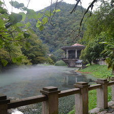 Схема вышивки «Туманное утро Абхазии»