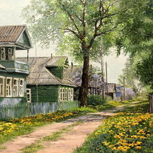 Схема вышивки «Май»