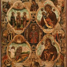 Схема вышивки «Икона»