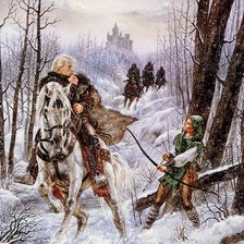 Схема вышивки «Худ. Луис Ройо»