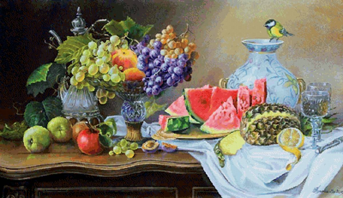 Худ. Владимир Куликов - натюрморт, владимир куликов - предпросмотр