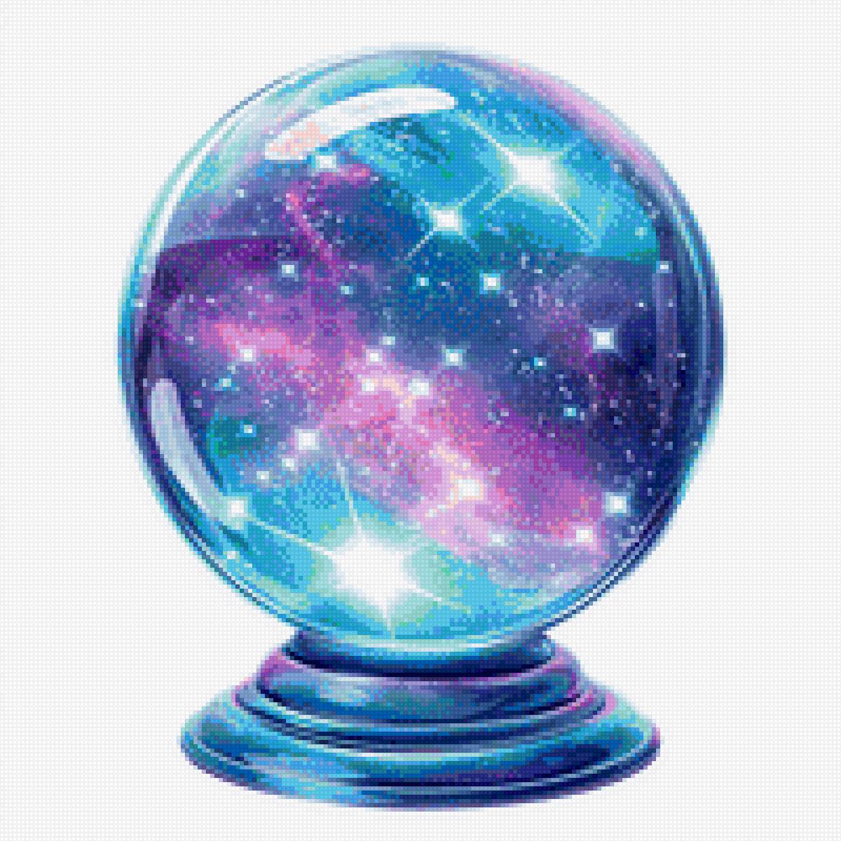 Crystal Ball - witch, divinations, wicca, crystal ball, fortune-telling - предпросмотр