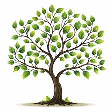 Схема вышивки «Tree»