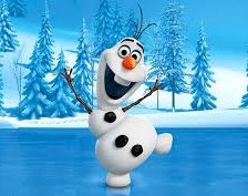 Схема вышивки «олаф»