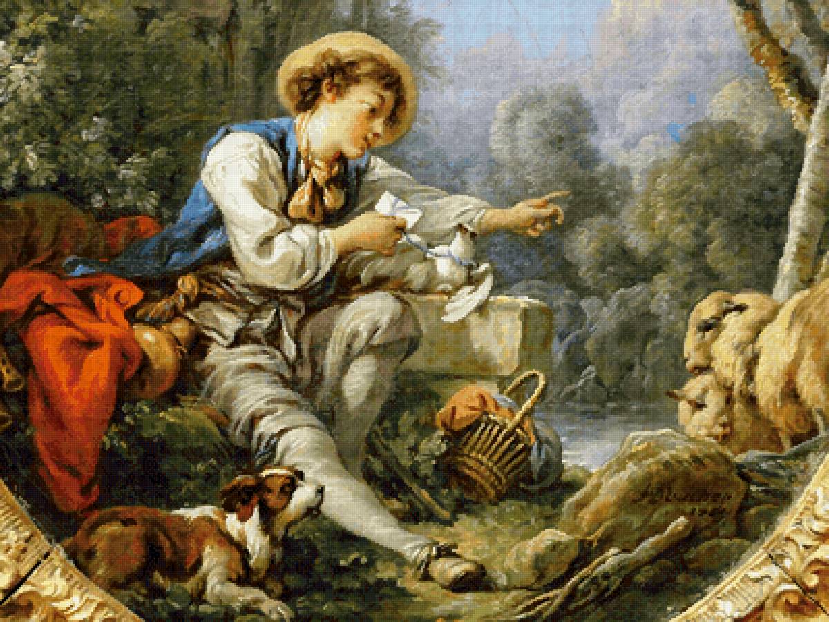 Худ. Франсуа Буше - пастораль, франсуа буше - предпросмотр