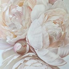 Схема вышивки «нежные пионы»