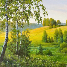 Схема вышивки «Летний день»