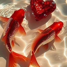 Схема вышивки «рыбоньки»