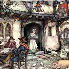 Схема вышивки «Anton Pieck»
