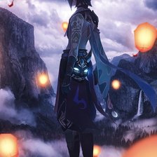 Схема вышивки «Сяо»