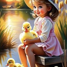 Схема вышивки «Маленькая прелестница»