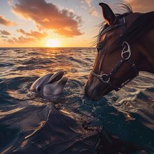 Схема вышивки «Знакомство.»