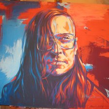 Схема вышивки «Егор Летов»