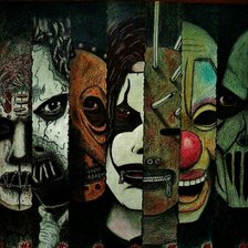 Схема вышивки «Slipknot»