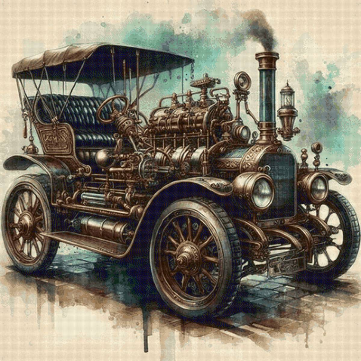 Старинный автомобиль - предпросмотр