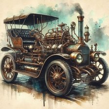 Старинный автомобиль