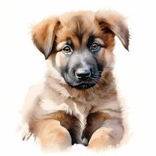 Схема вышивки «Дружок»