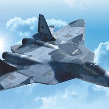 Схема вышивки «Су 57»