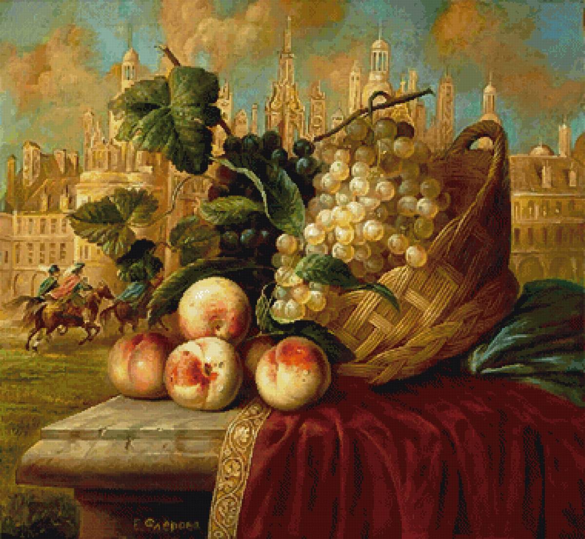 Замок Шамбор - натюрморт - предпросмотр