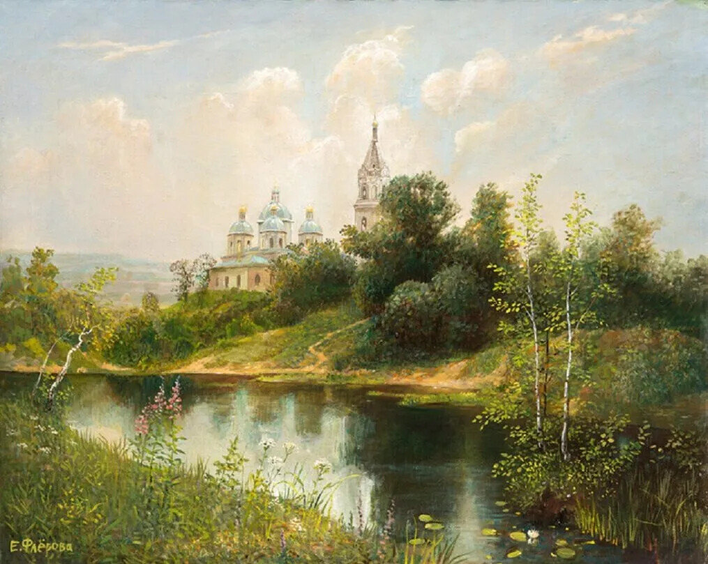 №2797388 - пейзаж, храм - оригинал