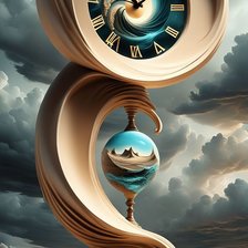 Схема вышивки «Hourglass»