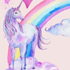 Схема вышивки «Единорог. Часть1»