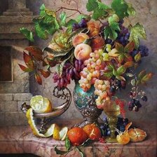 Схема вышивки «натюрморт»