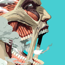 Схема вышивки «Колоссальный титан»