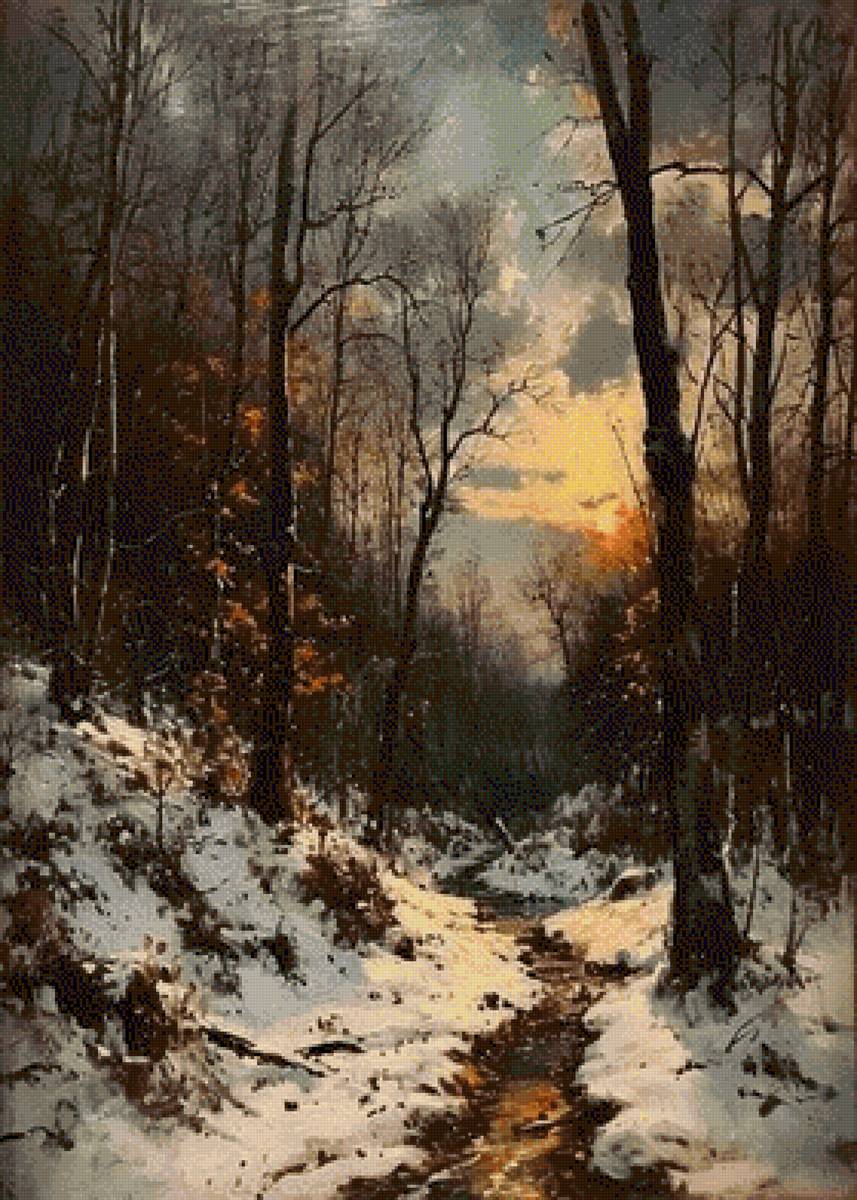 Zima, suma - предпросмотр