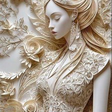 Схема вышивки «Красота»